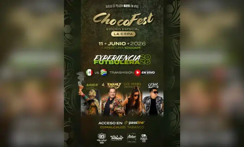 comalcalco se prepara para celebrar el magno evento “chocofest”
