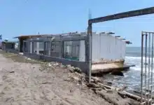 Crisis climática borra el litoral de Tabasco