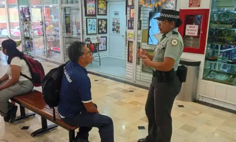 despliega guardia nacional operativo de proximidad en centros comerciales