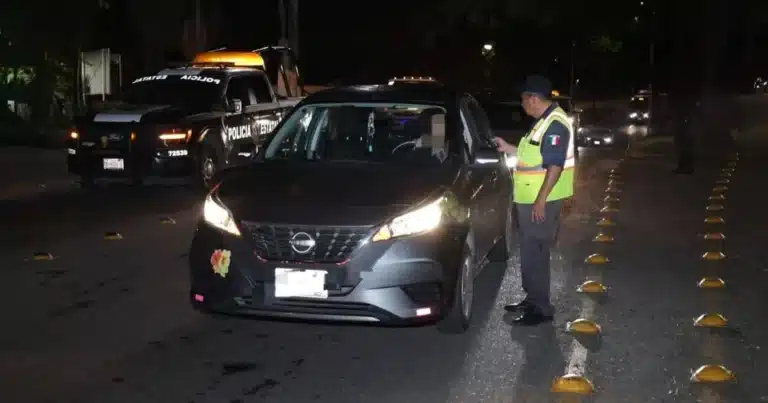 despliegan operativo alcoholímetro antes del día del padre