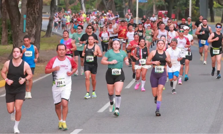 Más de dos mil corredores consolidaron el medio maratón (Foto de cortesía)