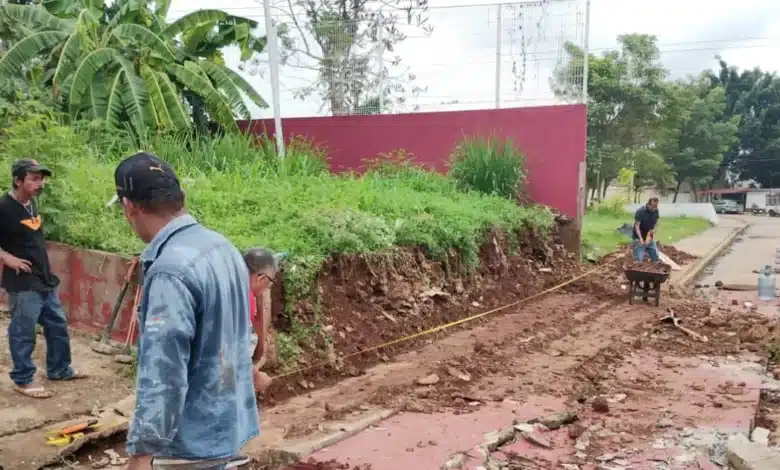 evalúan daños en escuela de parrilla ii