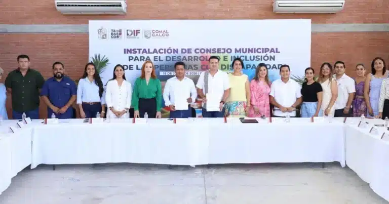 Instalan primer consejo municipal para la inclusión