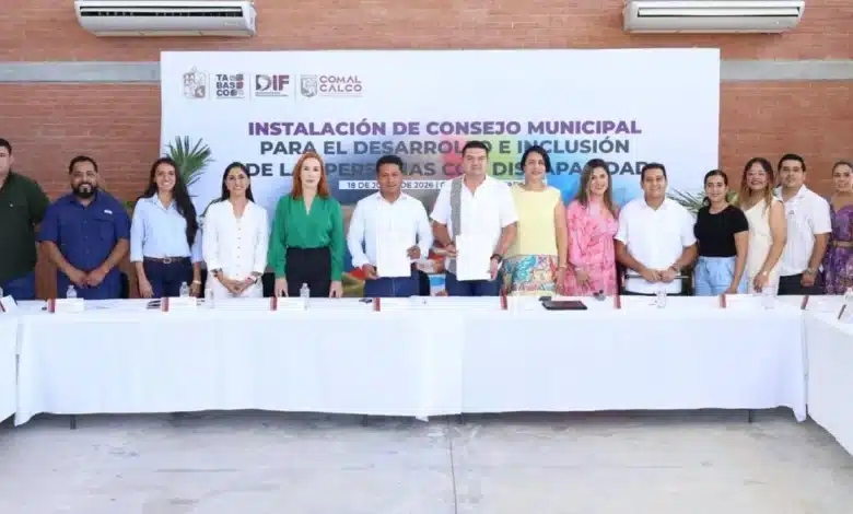Instalan primer consejo municipal para la inclusión