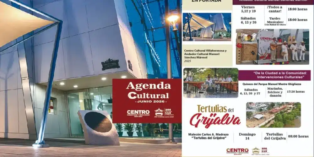 Invita Centro a disfrutar en junio del Festival Villahermosa 2026