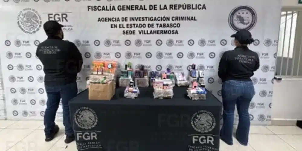 Frenan cargamento ilegal de Vapeadores