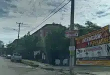 Refuerzan vigilancia con lonas de advertencia