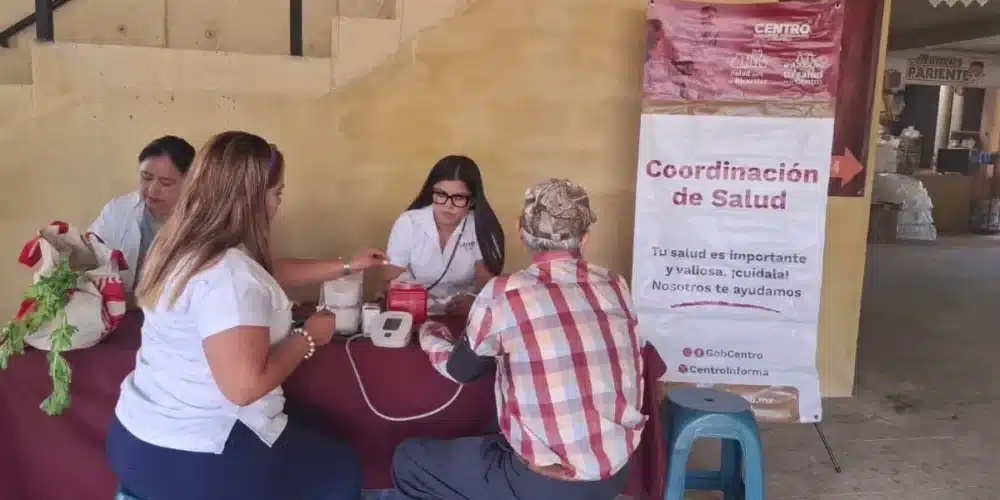 realizan jornadas de salud en mercados de centro