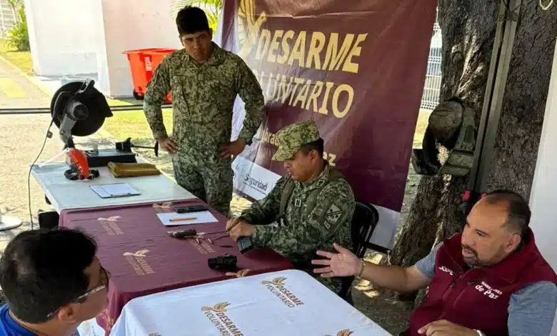 retiran más de 30 armas de fuego de la calles