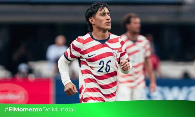 Alejandro Zendejas podría ser titular con Estados Unidos ante Turquía
