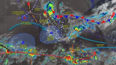 alerta por lluvias intensas en méxico y fin de onda de calor