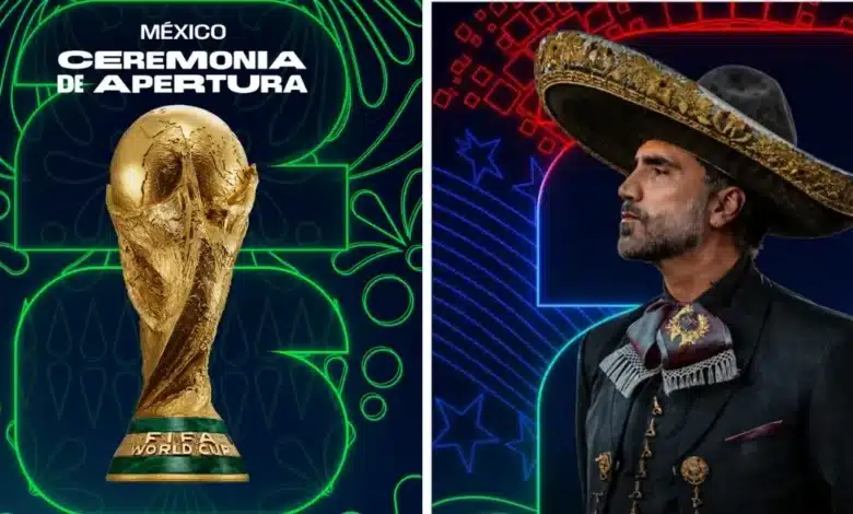 Alejandro Fernández, Andrea Bocelli y EJAE protagonizarán la inauguración del Mundial 2026 en el Estadio CDMX