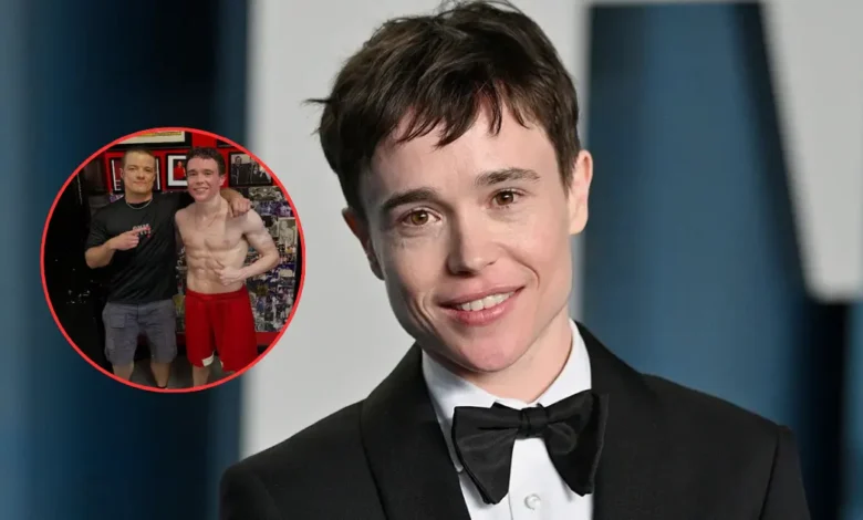 elliot page sorprende con su transformación física