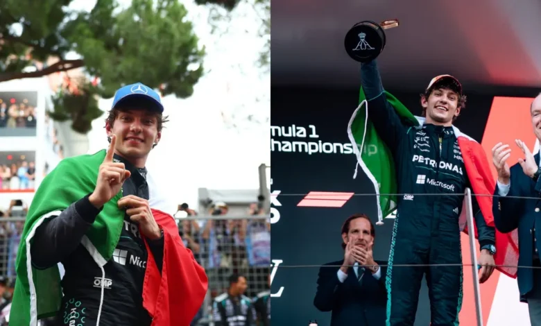 Mónaco se rinde ante Kimi Antonelli (Fotos de internet)