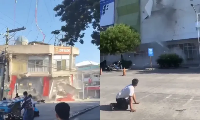 Terremoto en Filipinas de 7.8 deja 32 muertos, mantienen alertas (Fotos de internet)