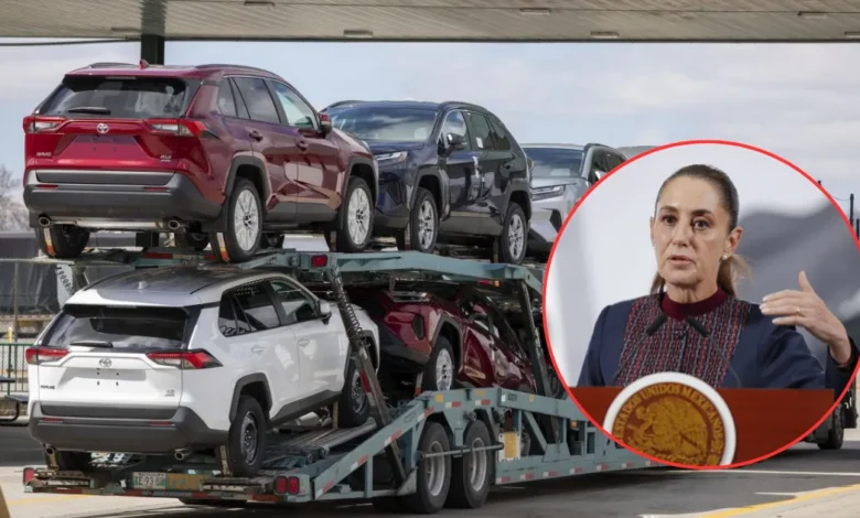 Sheinbaum confía en lograr reducción de aranceles para autos, de cara a revisión del T-MEC (Fotos de internet)