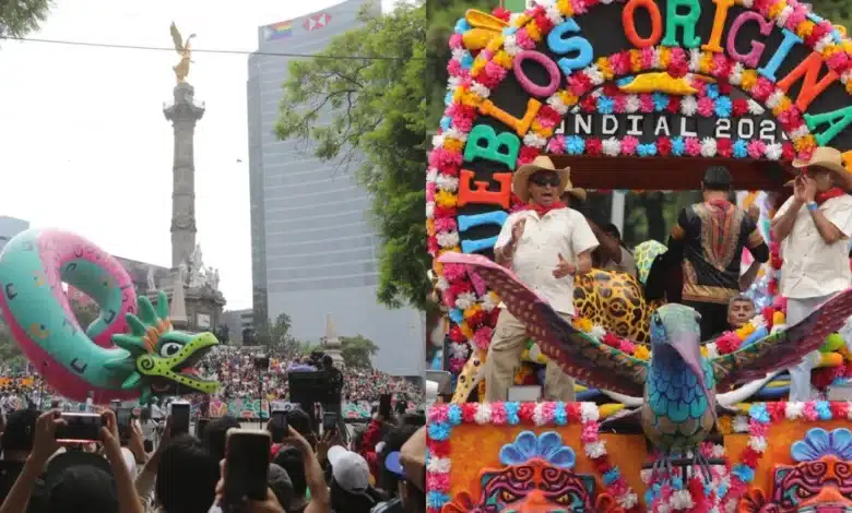 Desfile Mundialista de la CDMX (Foto de Fernando Bravo)