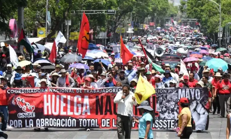 CNTE cumple este viernes 19 días de huelga nacional; realizarán marcha (Foto de internet)