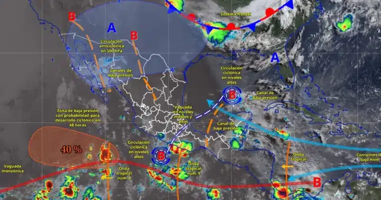Pronóstico del clima en México ¿En dónde lloverá hoy? (Foto de internet)