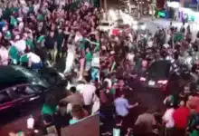 Aficionados son arrollados en Cabo San Lucas durante México vs Chequia (Fotos de internet)