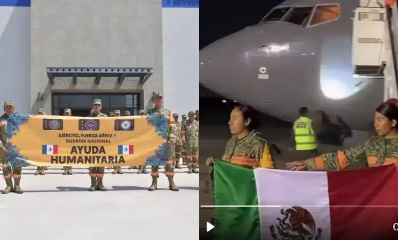 Ayuda humanitaria de México a Venezuela (Fotos de internet)