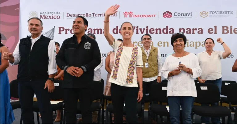 Programa de Vivienda para el Bienestar en Chiapas (Foto de cortesía)
