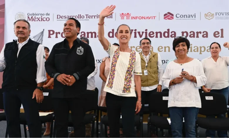Programa de Vivienda para el Bienestar en Chiapas (Foto de cortesía)