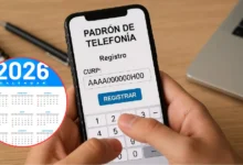 Este es el calendario de registro obligatorio de celulares (Imágenes de internet)