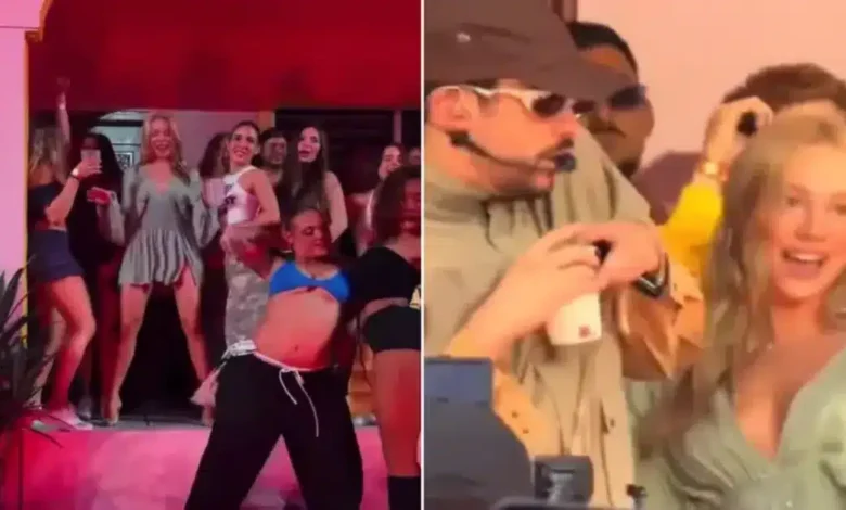 ester expósito se roba los reflectores en concierto de bad bunny en madrid