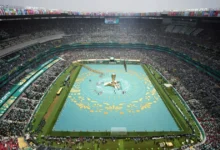 inauguración del mundial se vivió entre música y baile. foto reuters
