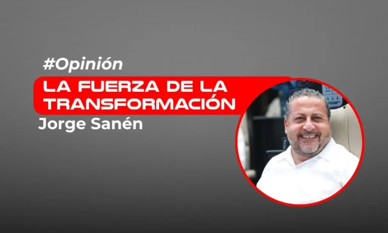 jorge sanén la fuerza de la transformación