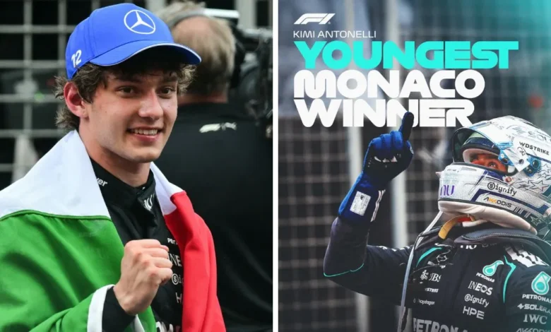 kimi antonelli domina mónaco y extiende su racha ganadora en la fórmula 1(1)
