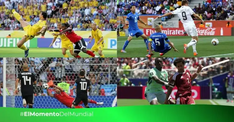 Los empates más insólitos en la historia mundialista cuando David frenó a Goliat (Fotos redes sociales, Getty y Claro Sports)
