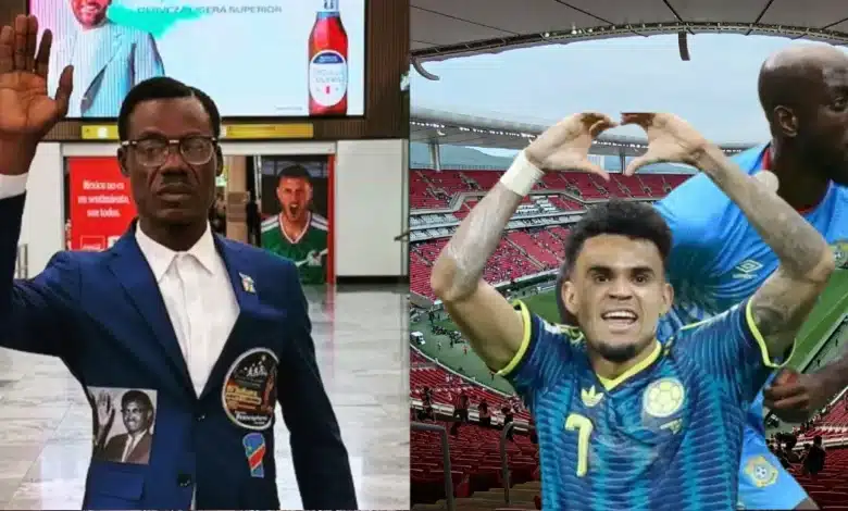 Lumumba Vea llega a Guadalajara para apoyar a la República Democrática del Congo en el Mundial (Fotos Wikipediay redes sociales)