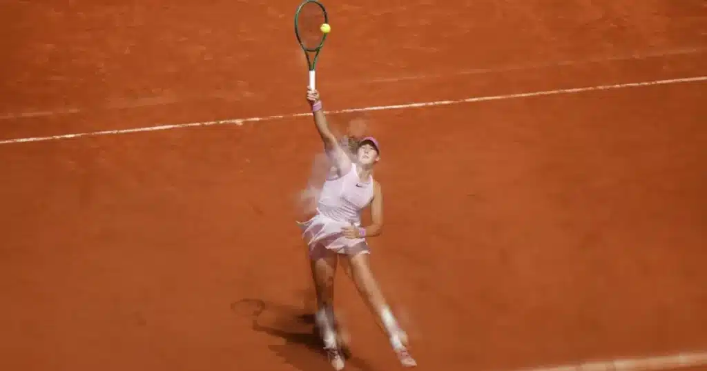 mirra andreeva de 19 años avanza a la final de roland garros.