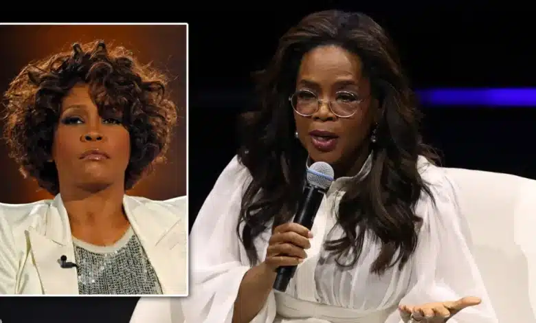 oprah winfrey revela insólito incidente con whitney houston