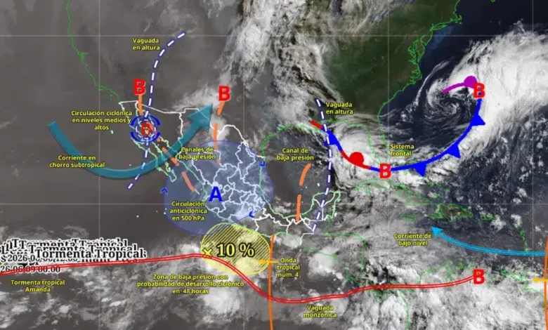prevalece el temporal de lluvias en la república mexicana