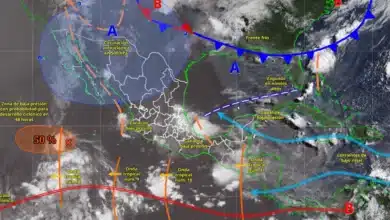 pronóstico del clima en méxico lluvias intensas y calor extremo