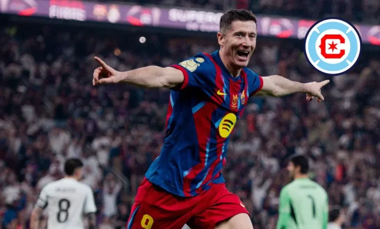Robert Lewandowski llegaría a la MLS con el Chicago Fire