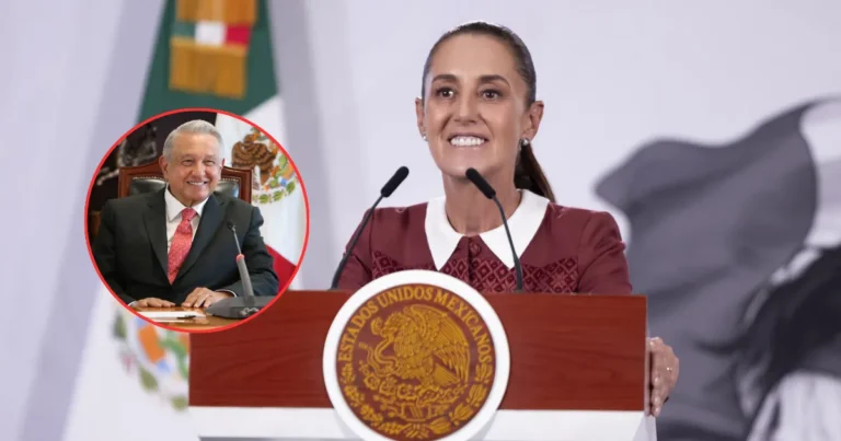 sheinbaum agradece respaldo de amlo y denuncia campaña de la ultraderecha contra la cuarta transformación
