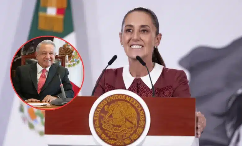 sheinbaum agradece respaldo de amlo y denuncia campaña de la ultraderecha contra la cuarta transformación