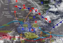 temporal de lluvias azotará al sur, sureste y la península de yucatán
