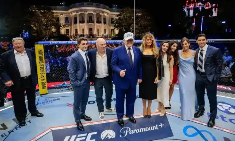 trump celebra su cumpleaños 80 con histórico evento de ufc en la casa blanca