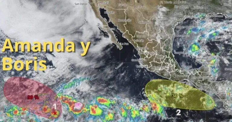 ya se formó “amanda”, la primera tormenta tropical de la temporada de huracanes 2026