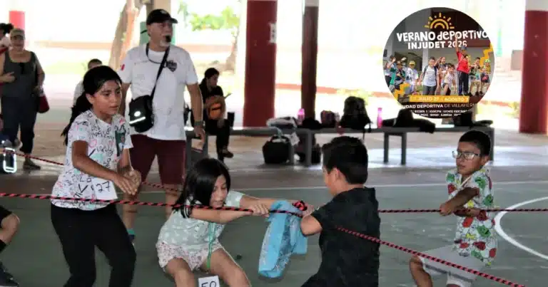 Arranca Curso de Verano del INJUDET con más de 400 niños en la Ciudad Deportiva (Facebook INJUDET)