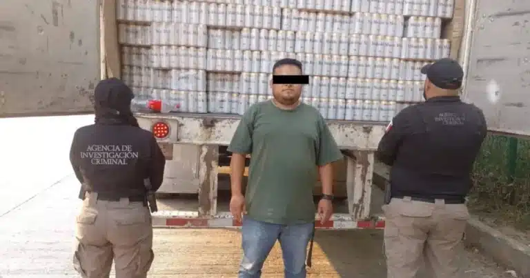 Aseguran 48 mil latas de cerveza ilícita