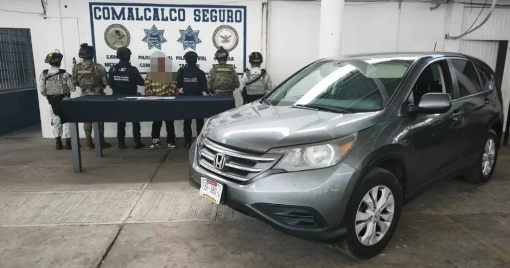 capturan a presunto infractor armado en comalcalco (1)