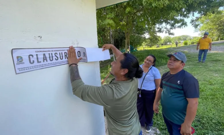 clausuran cascadas de reforma por ataque de fauna silvestre