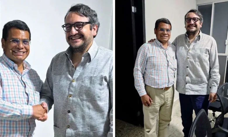 dirigente de morena tabasco se reúne con andy lópez beltrán