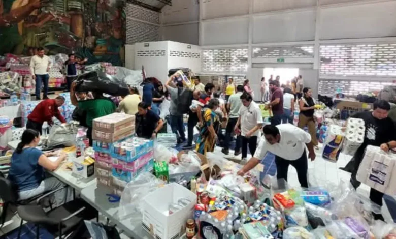 el gigantesco corazón de tabasco, abraza al pueblo de venezuela